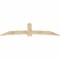 Ekena Millwork Bellingham Rough Sawn Timber Gable Bracket, Douglas Fir, 84"W x 24"H x 2"D x 6"F, 7/12 Pitch GBW084X24X0206BEL00RDF - alternate 4
